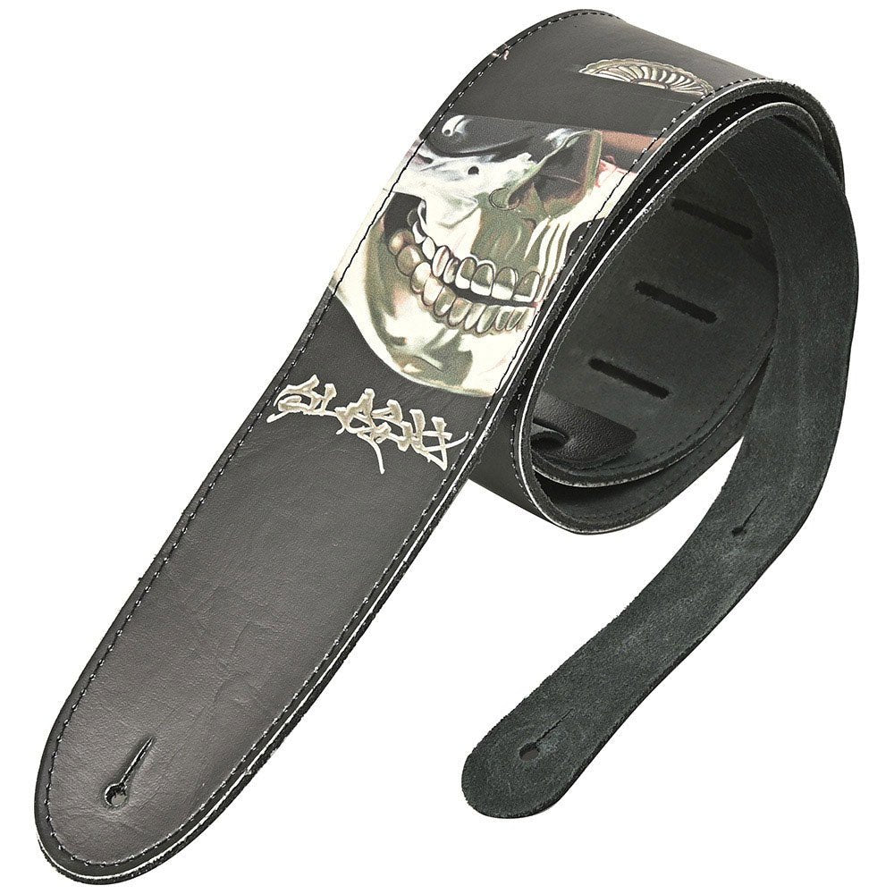 SLASH スラッシュ - 2.5inch Leather STRAP / ギターストラップ - PGS